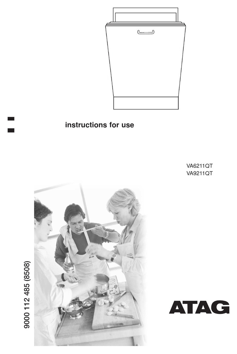 Atag VA6211QT Instructions for use