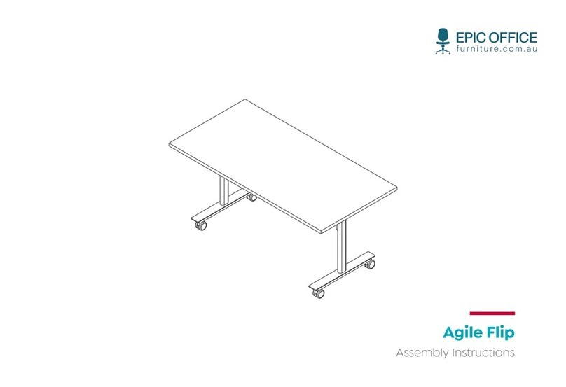 Epic Office Furniture Agile Flip Assembly instructions Epic Office Furniture Agile Flip Assembly instructions