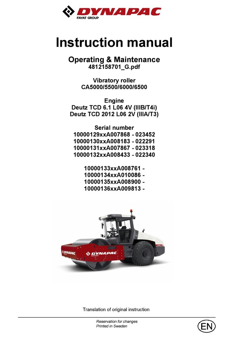 Fayat Group DYNAPAC CA5000 instruction manual
