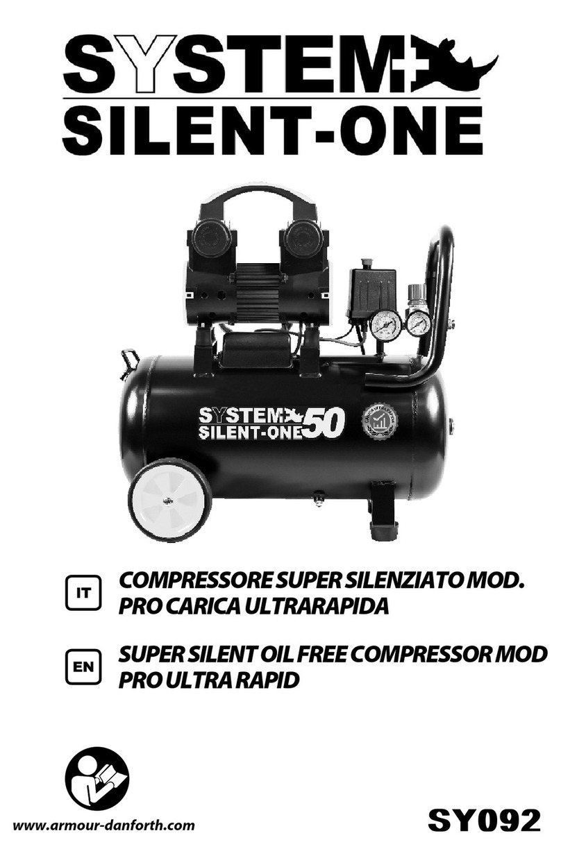 Armour & Danforth SYSTEM SILENT-ONE SY092 manual