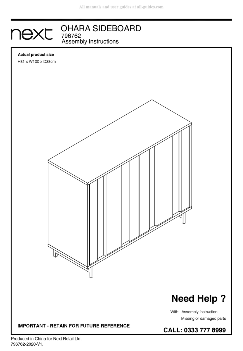 Next OHARA 796762 User manual