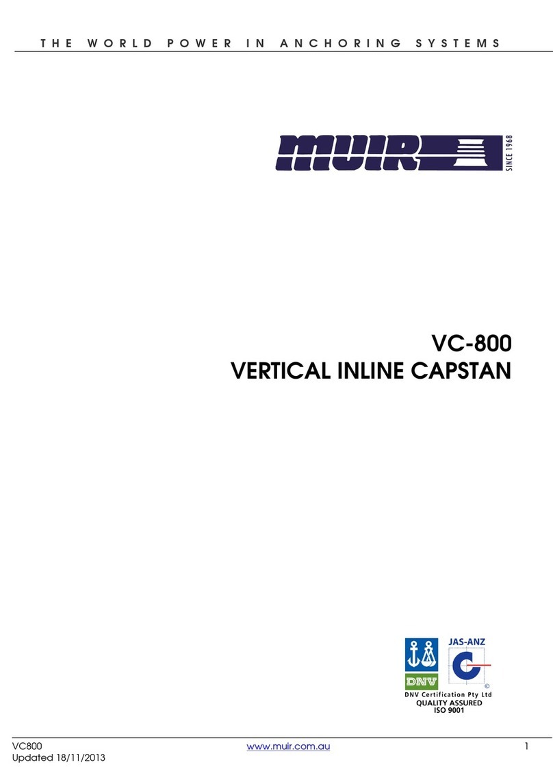 Muir VC-800 manual