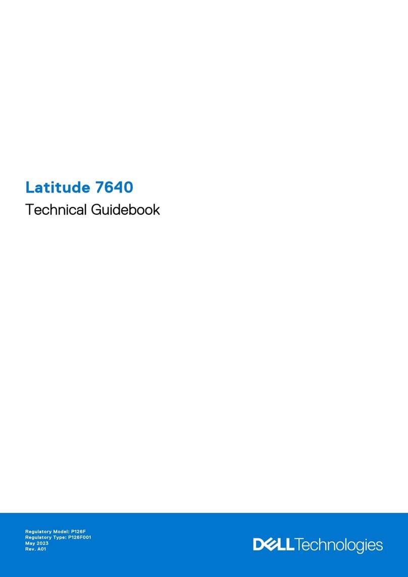 Dell Latitude 7640 User manual Dell Latitude 7640 User manual