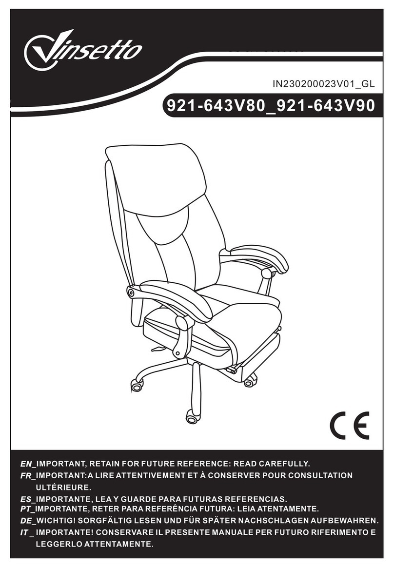 Vinsetto 921-643V80 User manual