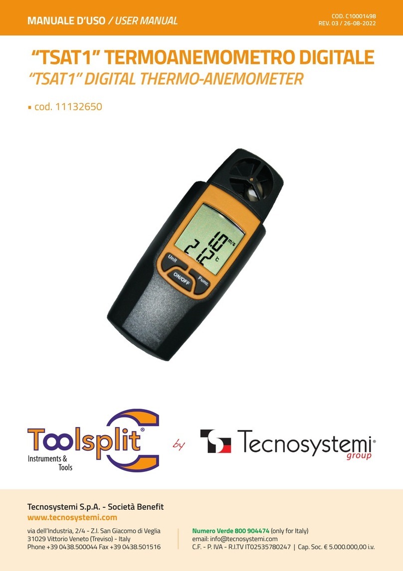 Tecnosystemi Toolsplit TSAT1 user manual