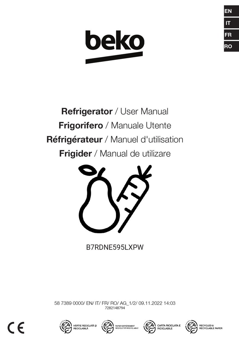 Beko B7RDNE595LXPW User manual Beko B7RDNE595LXPW User manual