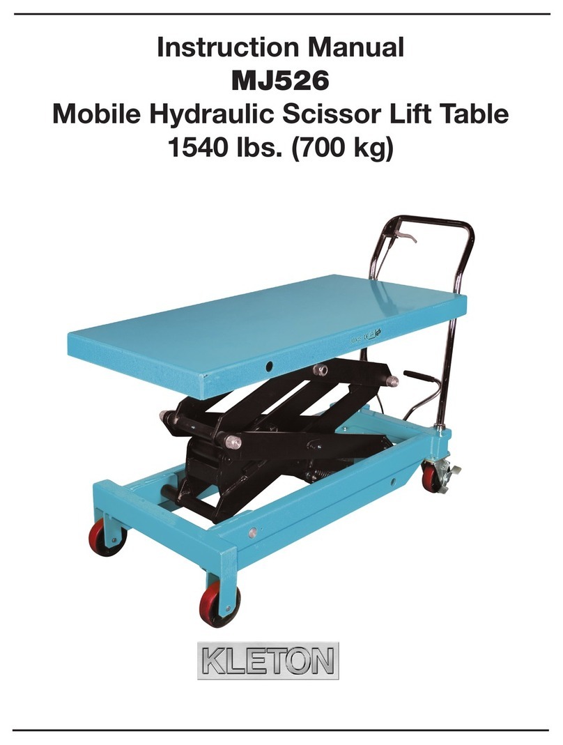 Kleton MJ526 User manual