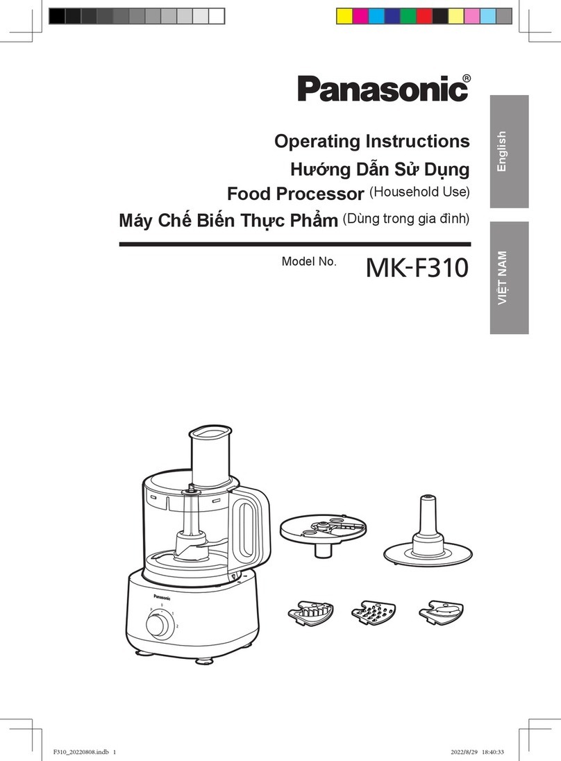 Panasonic MK-F310 operating instructions