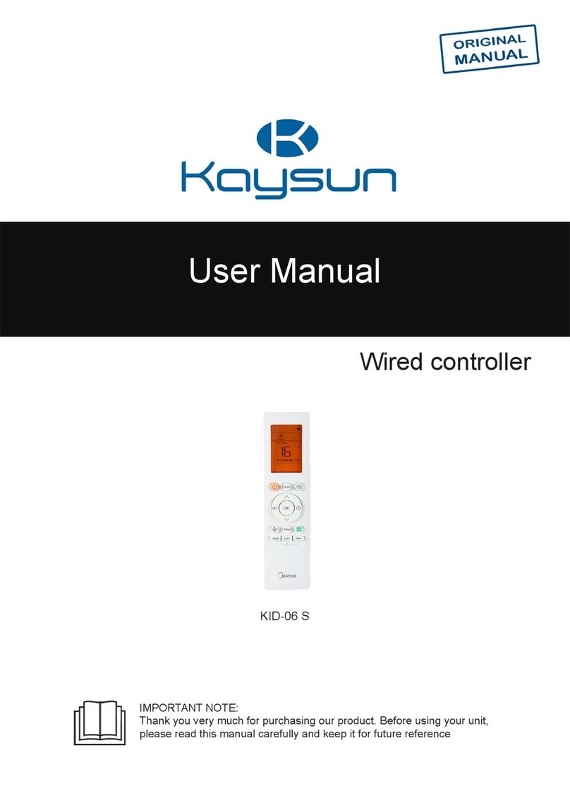 Kaysun KID-06 S user manual