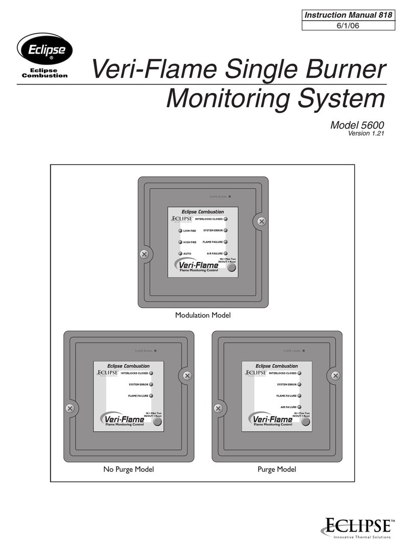 Eclipse VeriFlame 5600 instruction manual