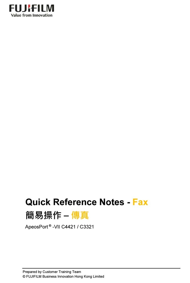 FujiFilm ApeosPort-VII C4421 User manual