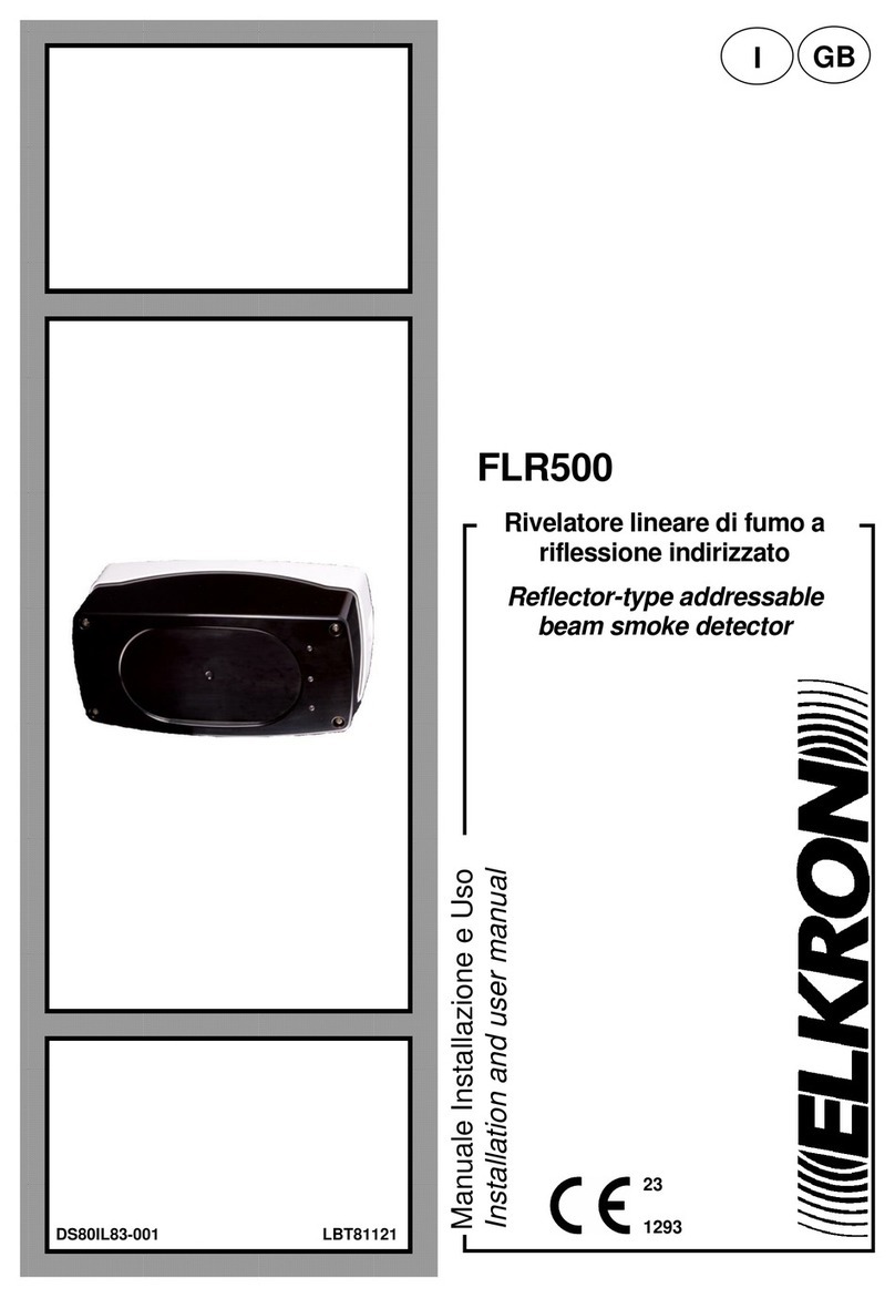Elkron FLR500 Installation and user manual