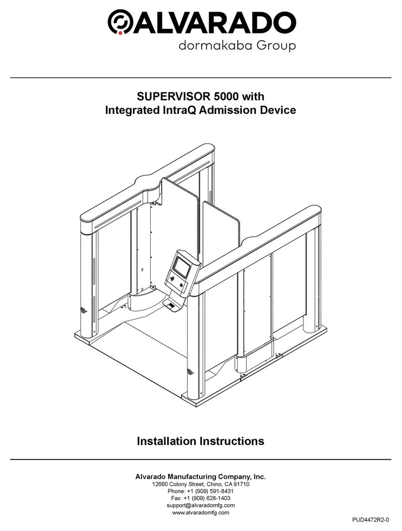 Alvarado SUPERVISOR 5000 User manual