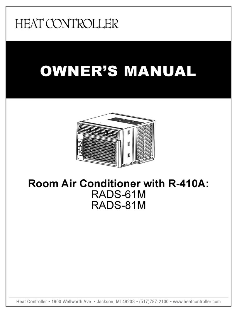 Heat Controller RADS-61M User manual