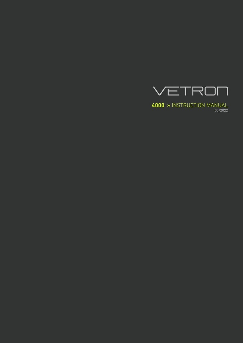 VETRON 4000 instruction manual