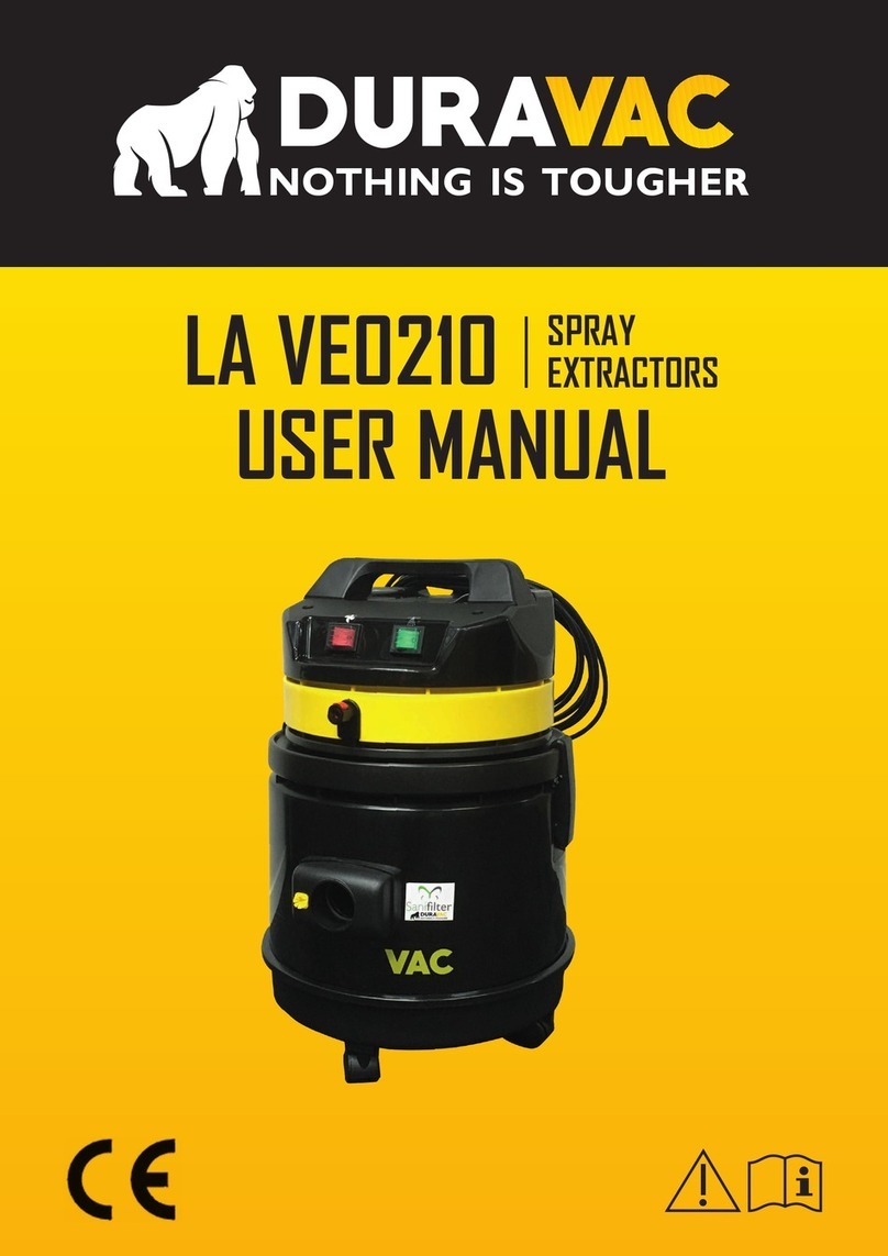DURAVAC LA VE0210 User manual