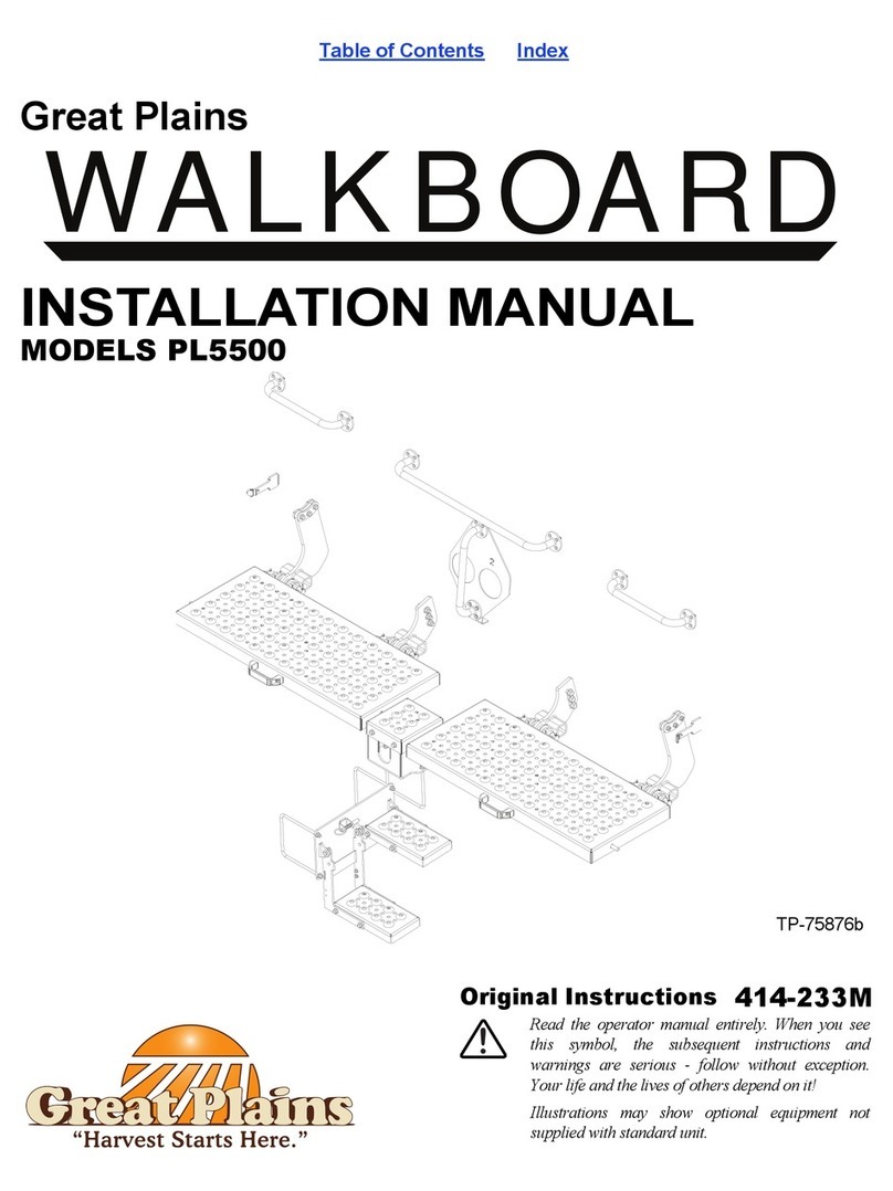 GREAT PLAINS PL5500 User manual