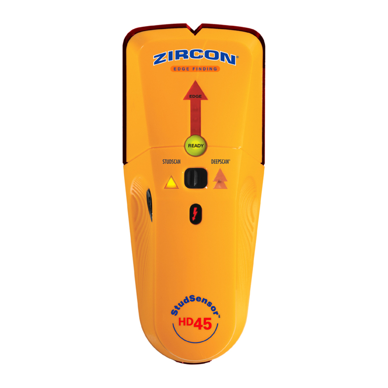Zircon StudSensor HD45 User manual