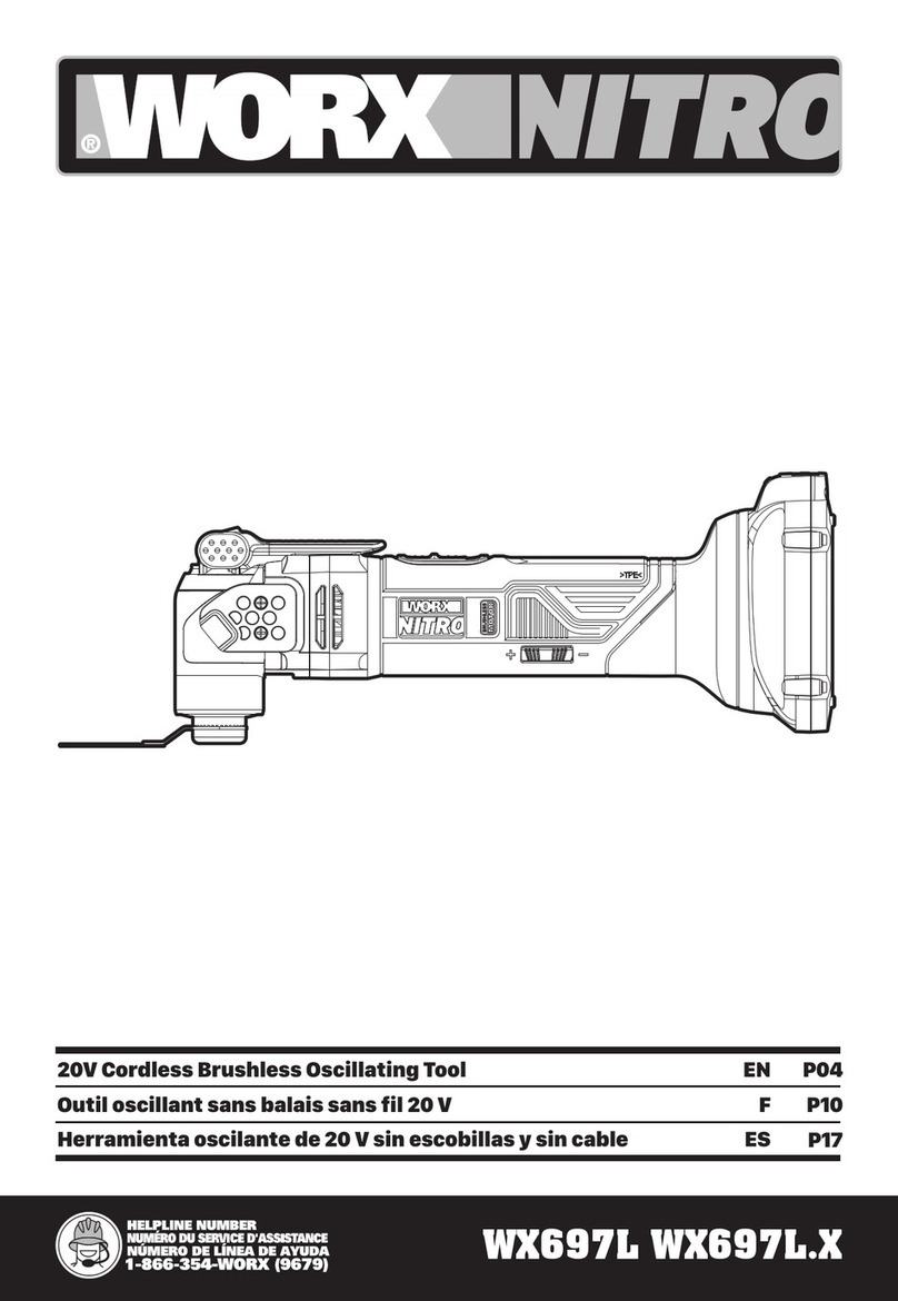 Worx Nitro WX697L manual