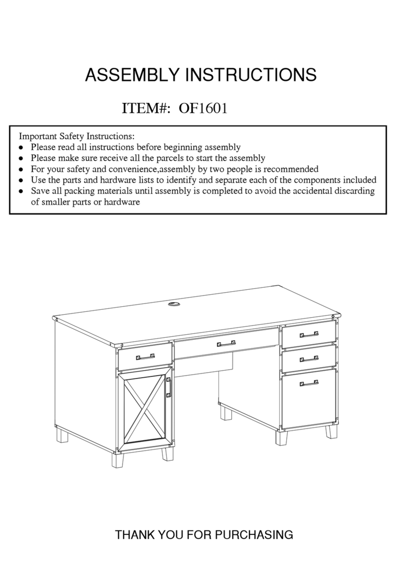 Bestsign OF1601 Assembly instructions
