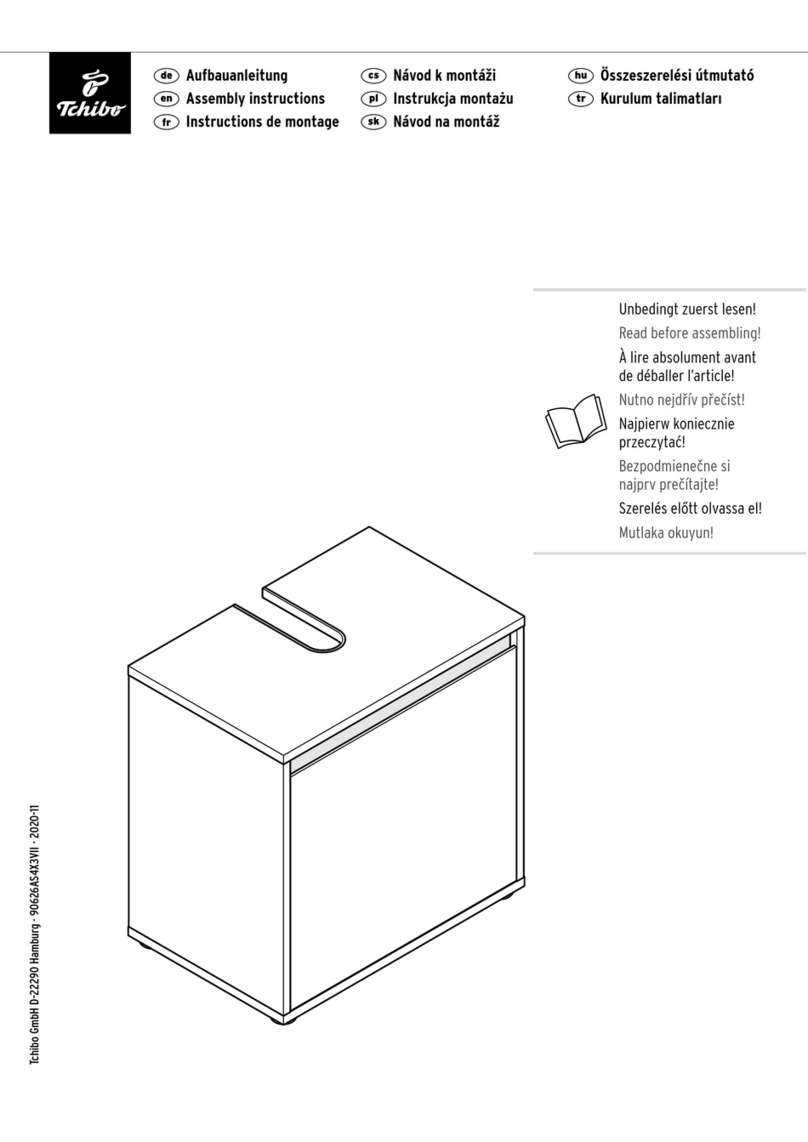 Tchibo 344 566 Assembly instructions
