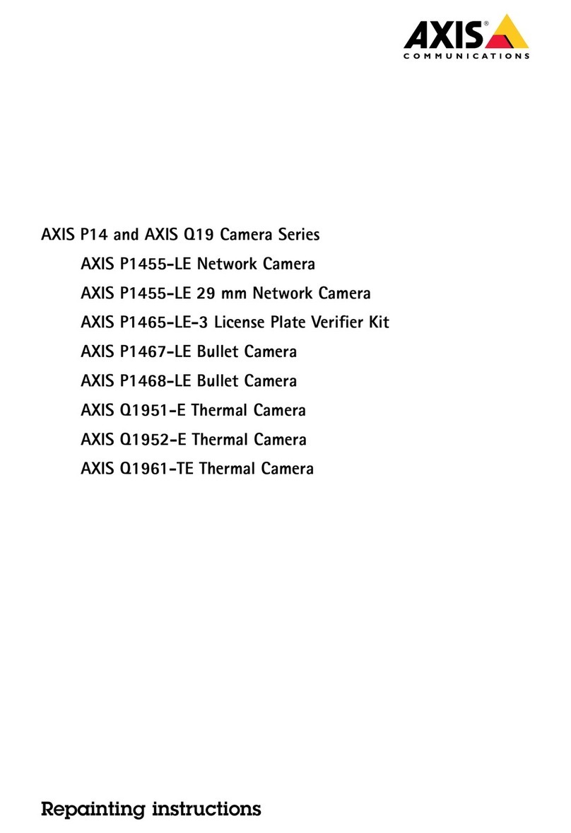 Axis P1468-LE User manual