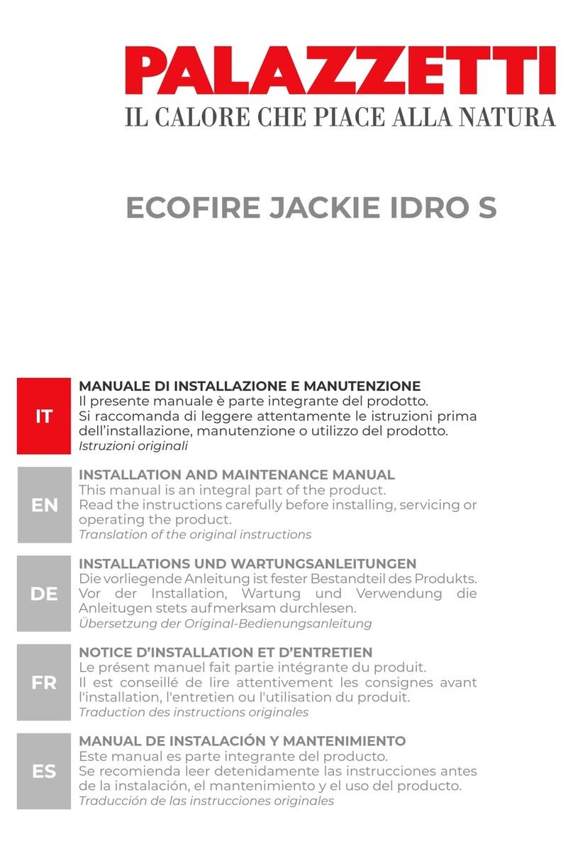Palazzetti ECOFIRE JACKIE IDRO S Manual