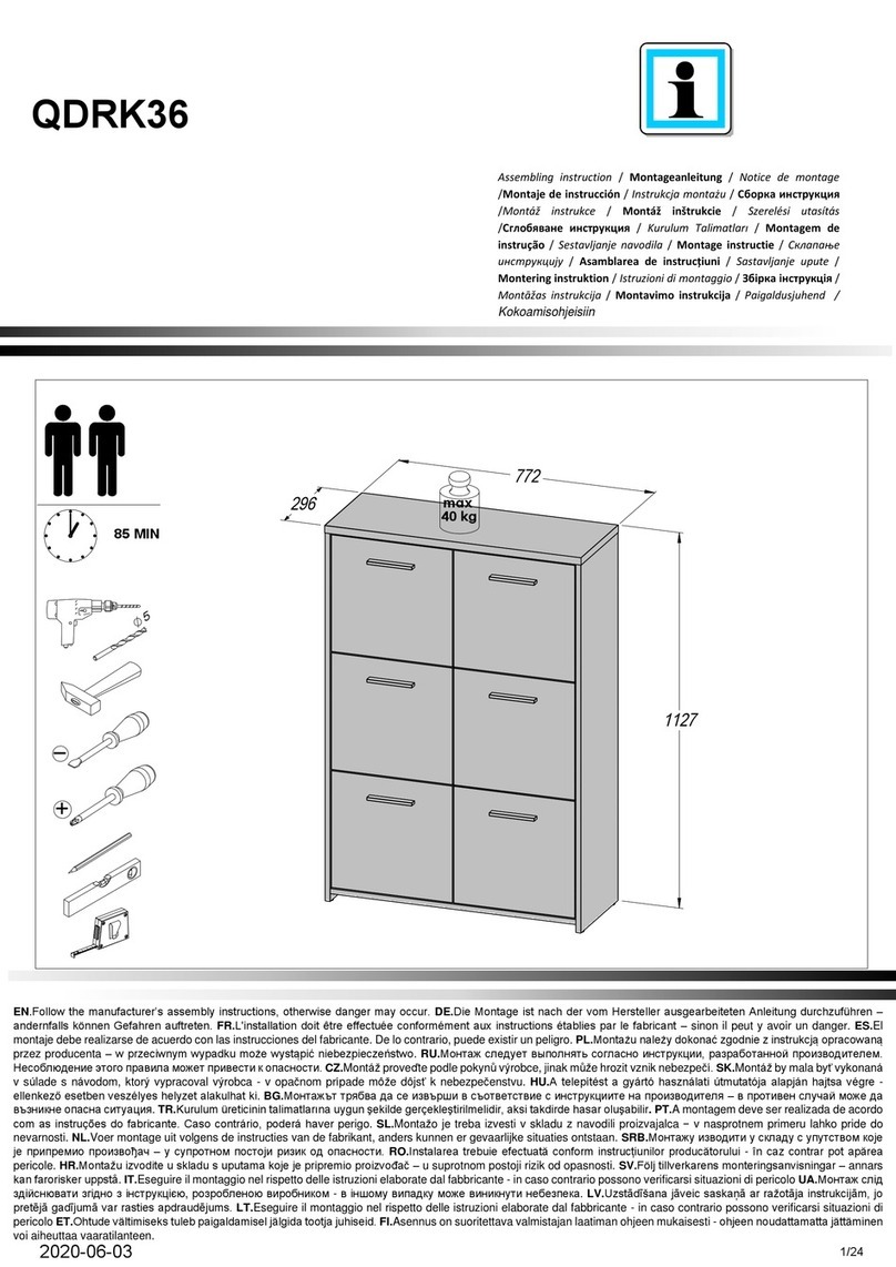 Forte QDRK36 User manual