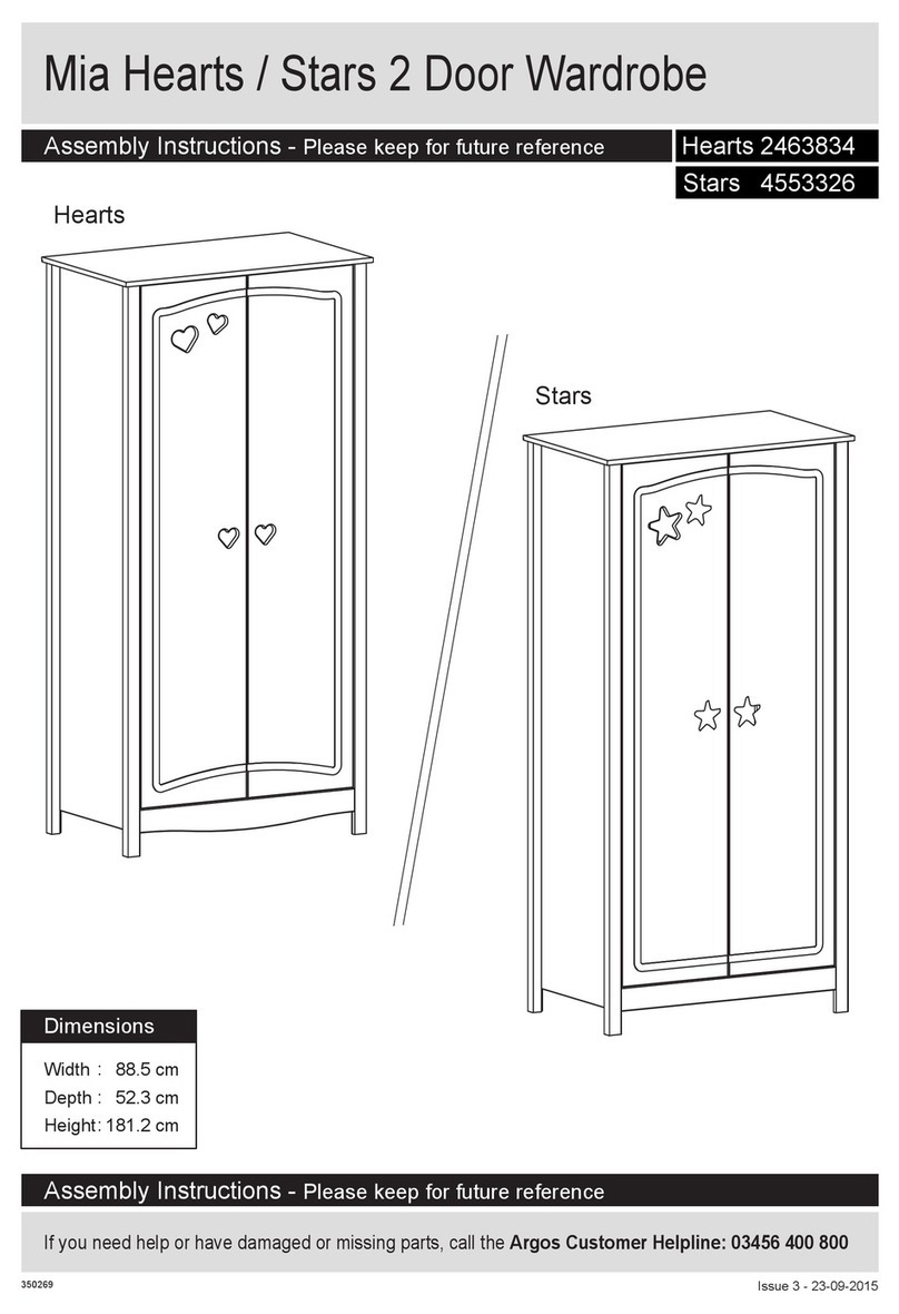 Argos Mia Stars 4553326 User manual Argos Mia Stars 4553326 User manual