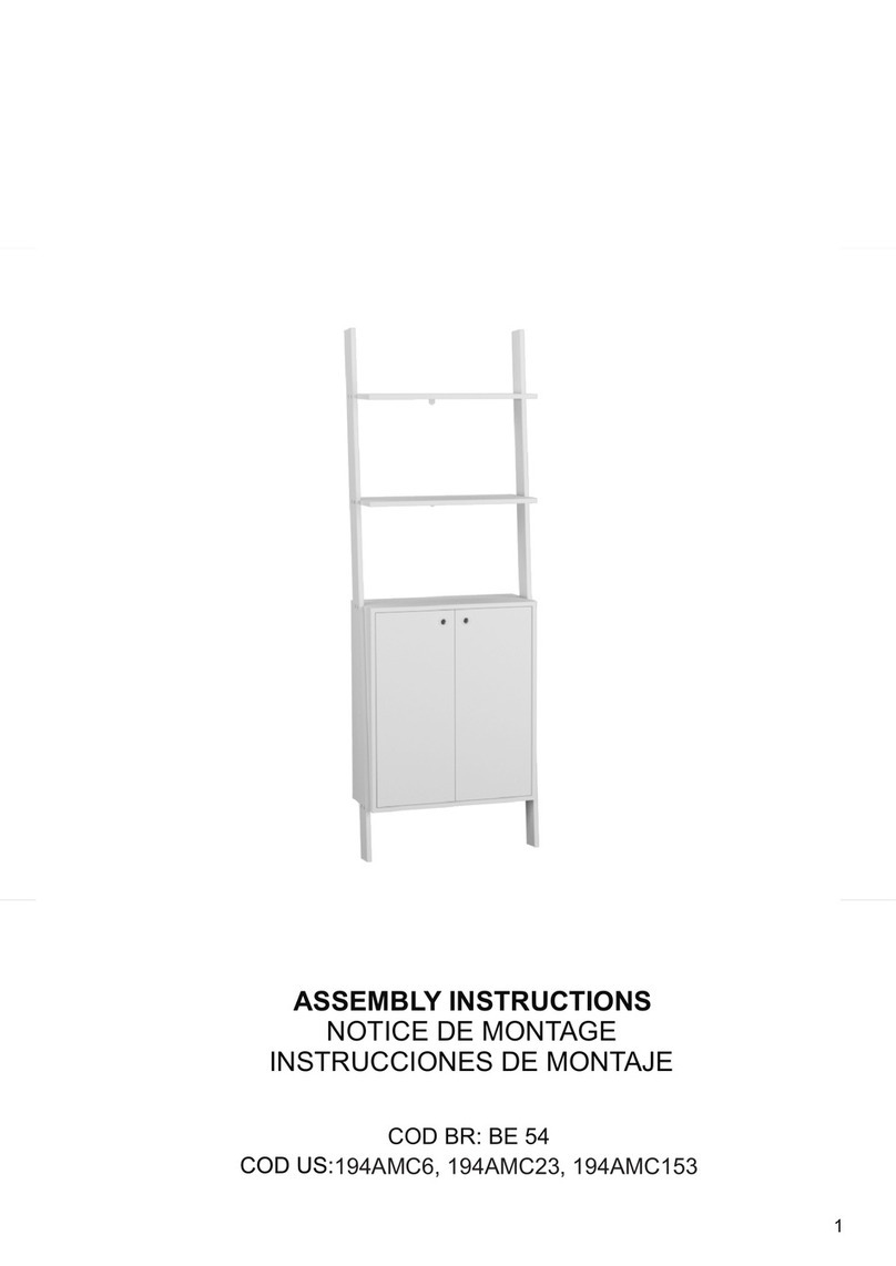 Manhattan Comfort BE 54 User manual Manhattan Comfort BE 54 User manual