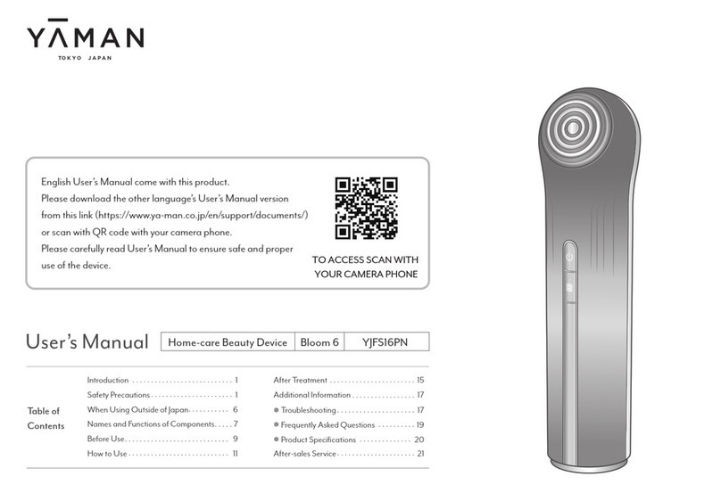 YAMAN Bloom 6 user manual