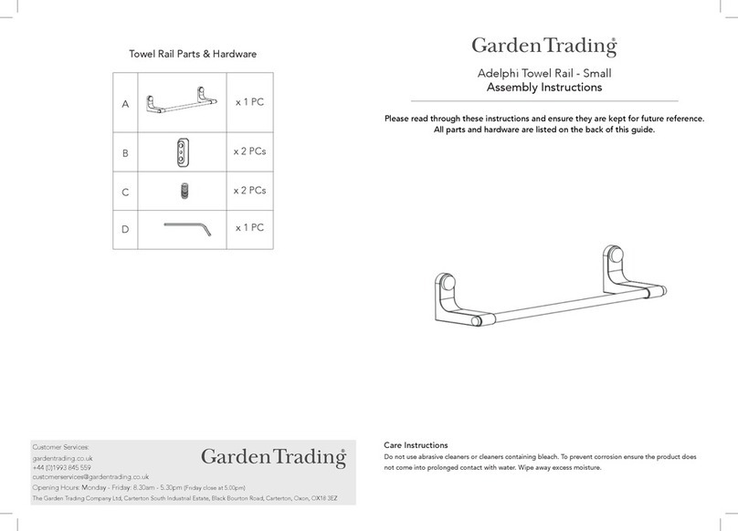 Garden Trading Adelphi Assembly instructions