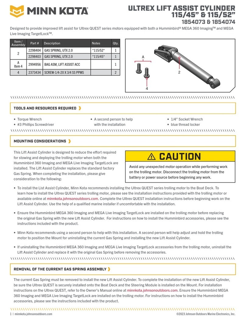 MINN KOTA 1854073 User manual