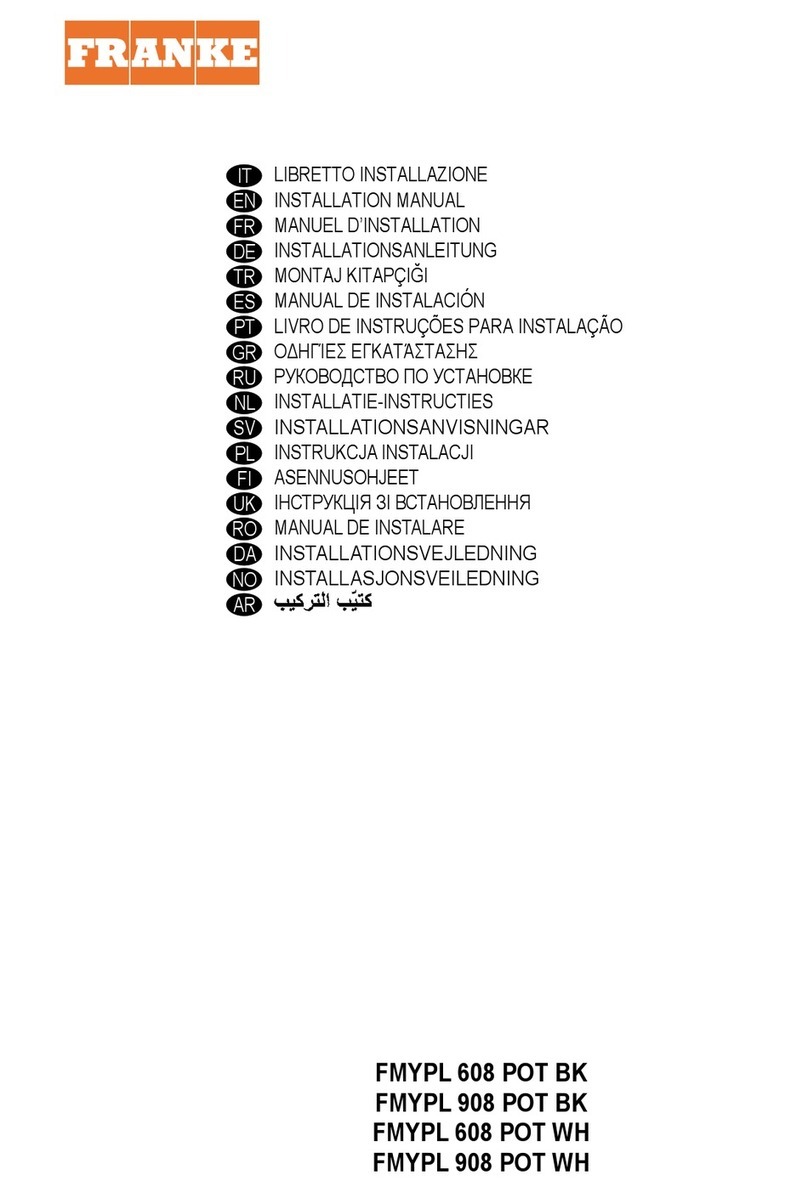 Franke FMYPL 908 POT BK installation manual