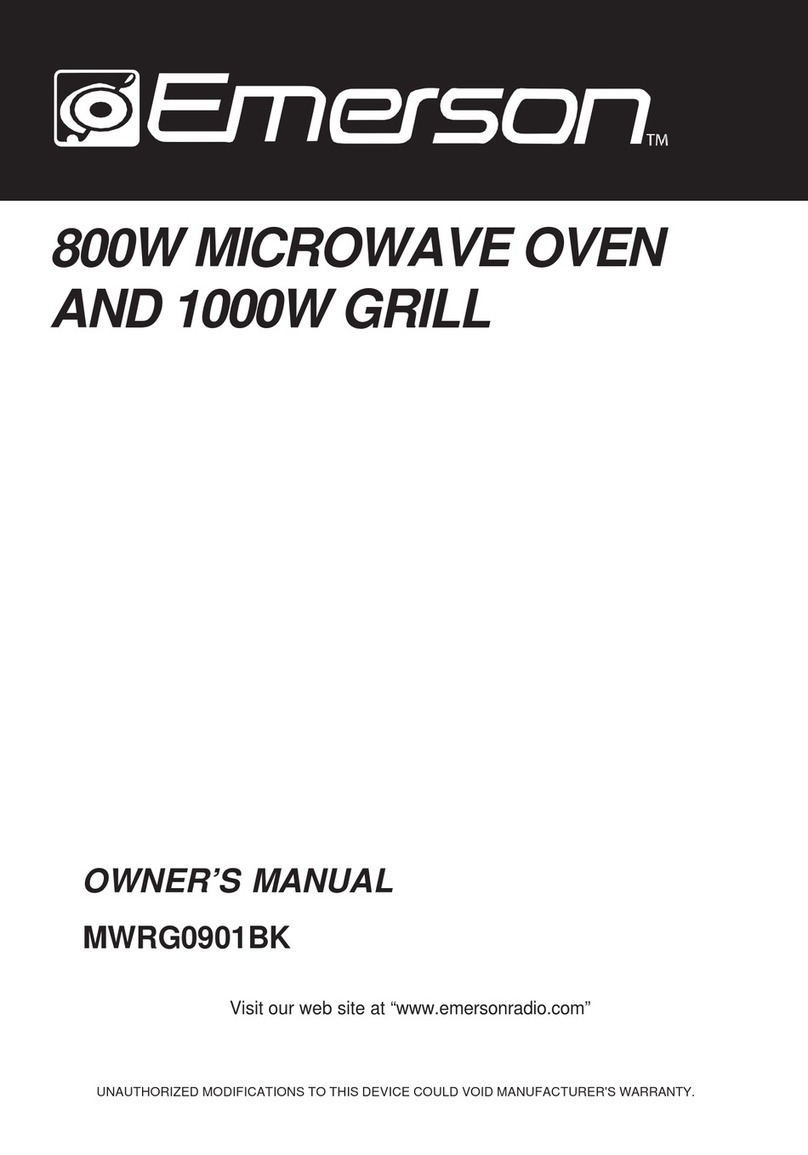 Emerson MWRG0901BK User manual
