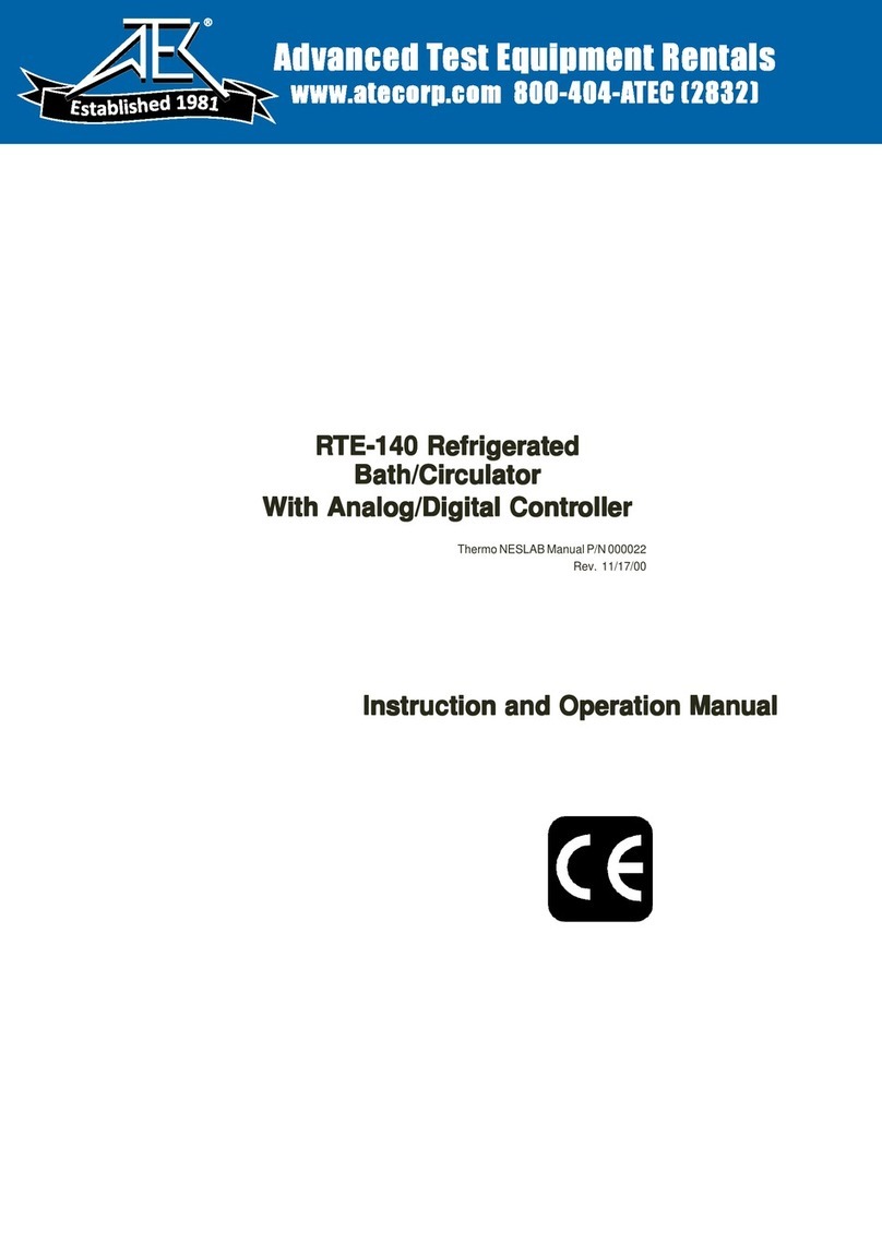 ATE RTE-140 Instruction and operation manual