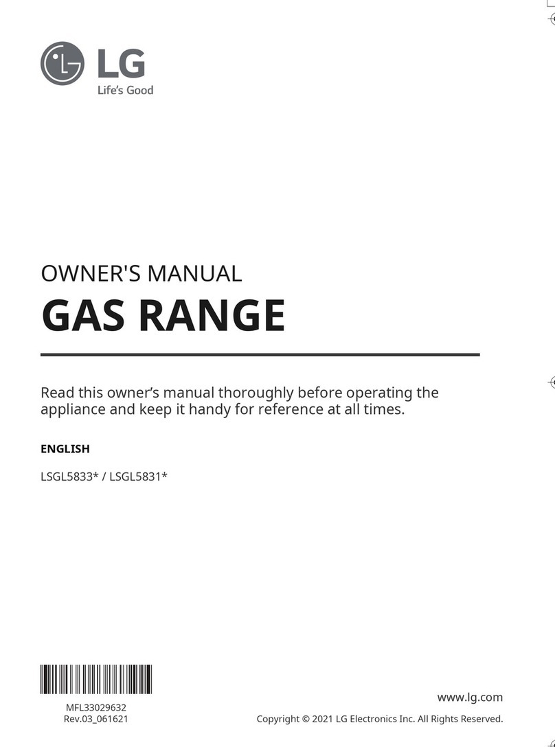 LG LSGL5833F/00 User manual