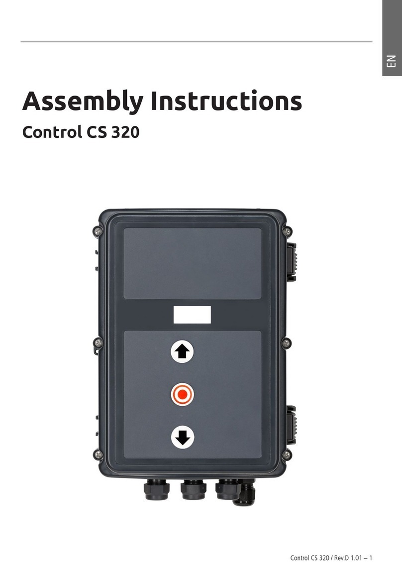 Link Controls CS 320 Assembly instructions