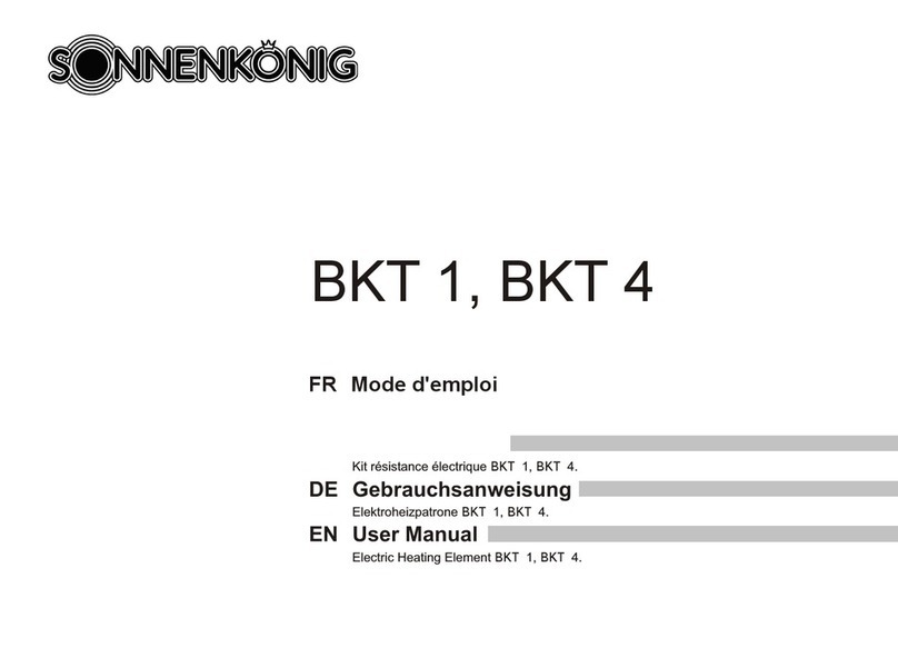 Sonnenkonig BKT 1 user manual