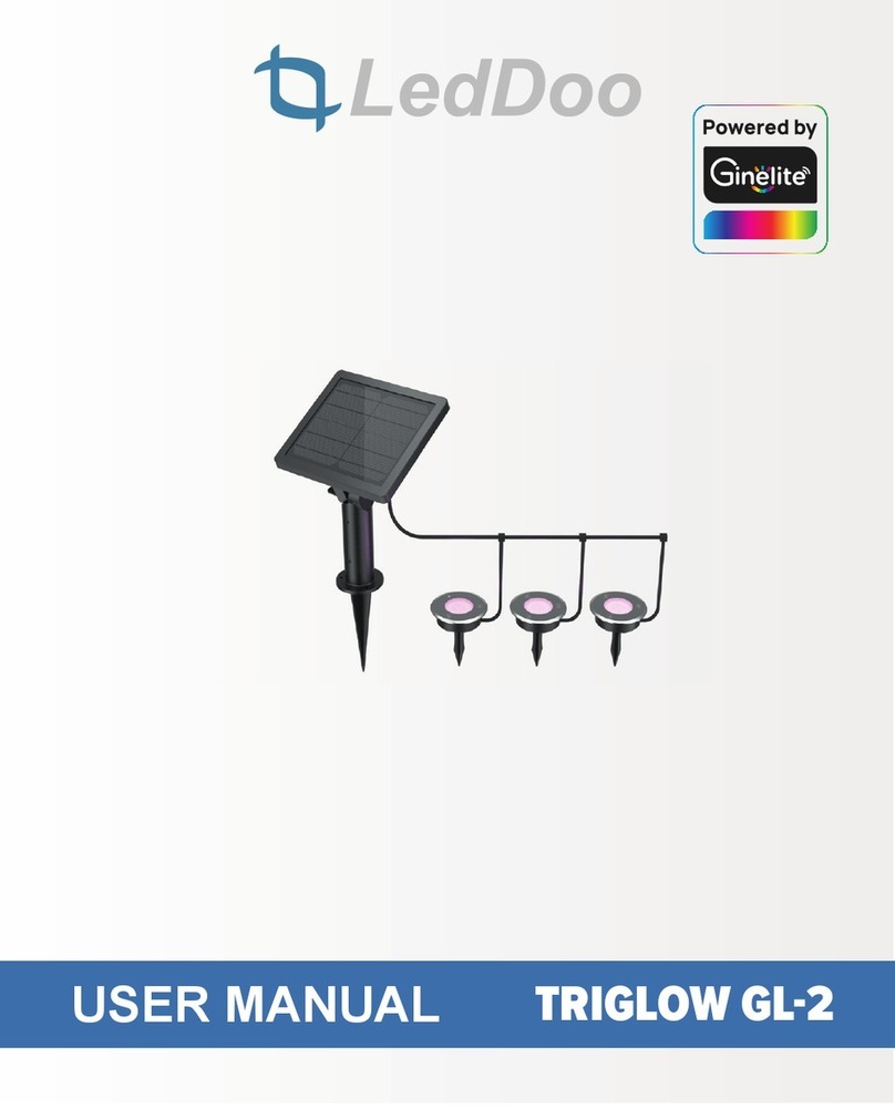 LEDDOO TRIGLOW GL-2 user manual