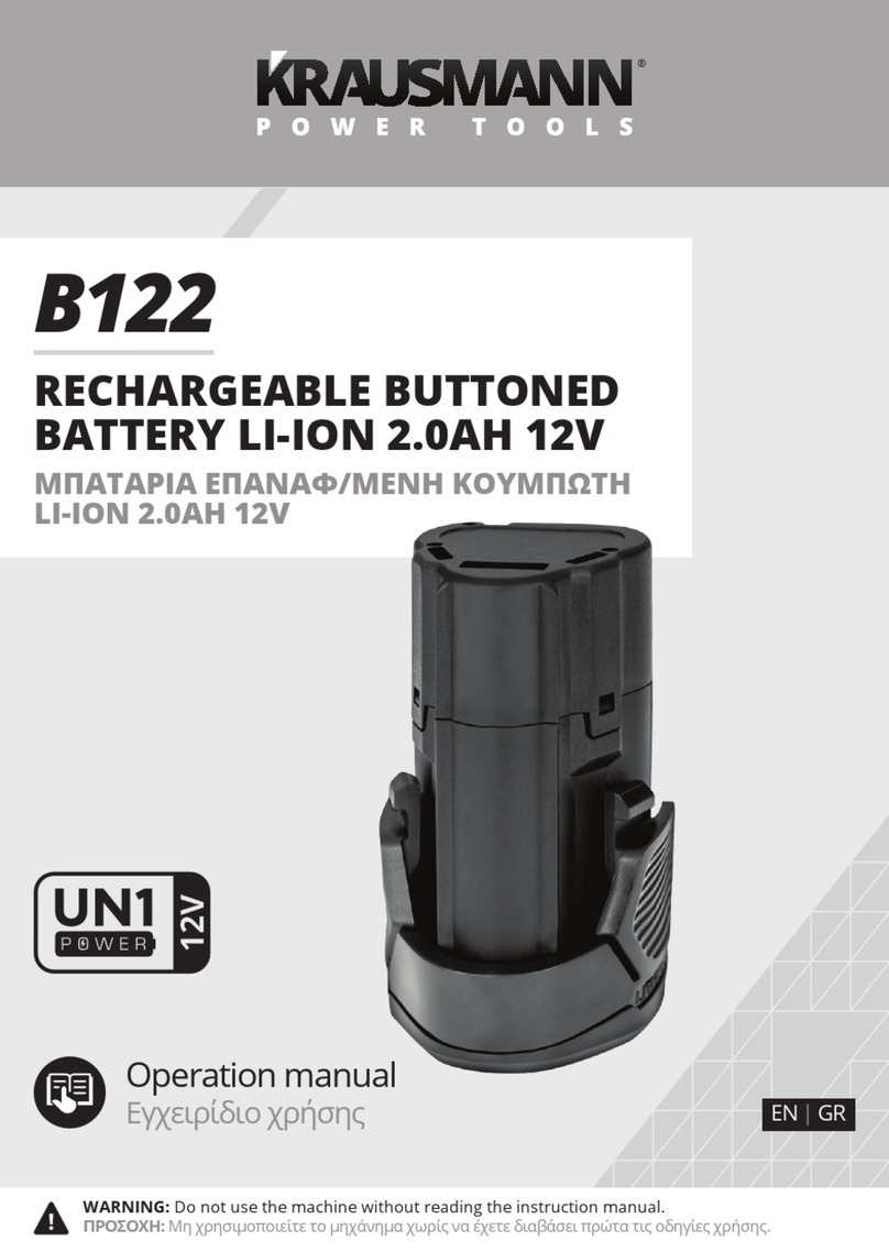 KRAUSMANN B122 Operation manual