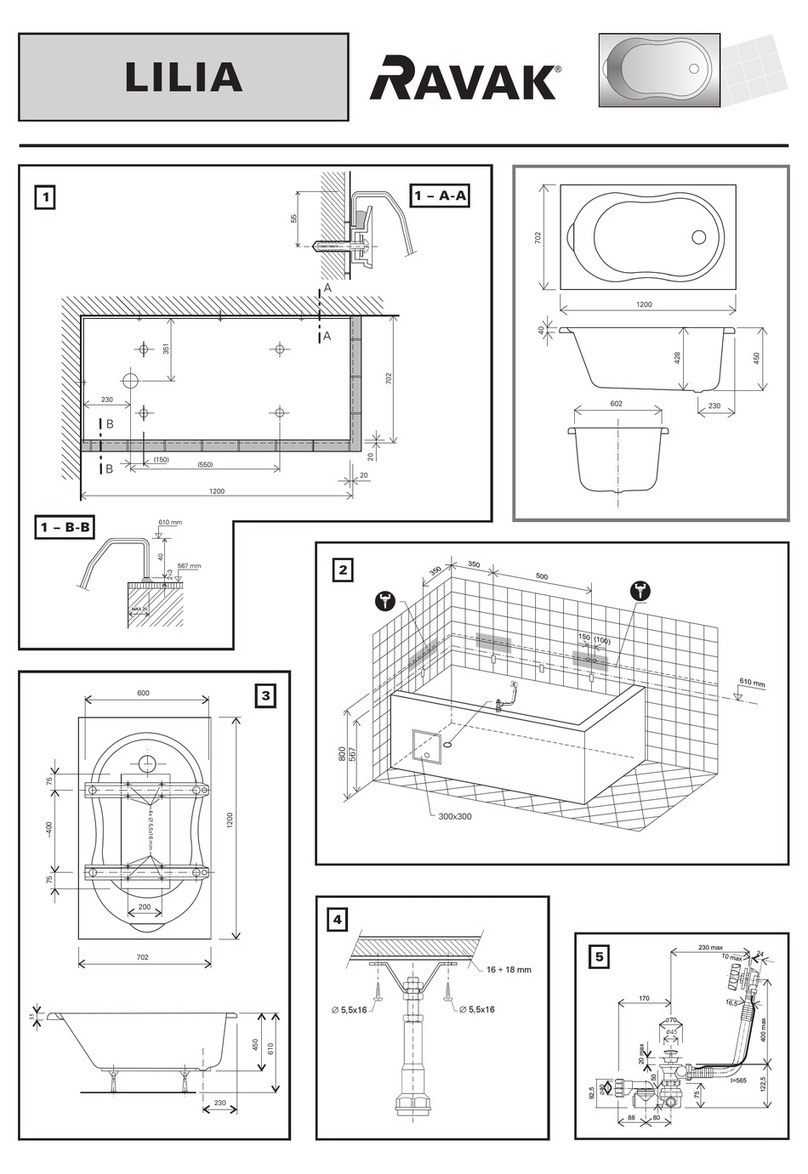 RAVAK LILIA manual
