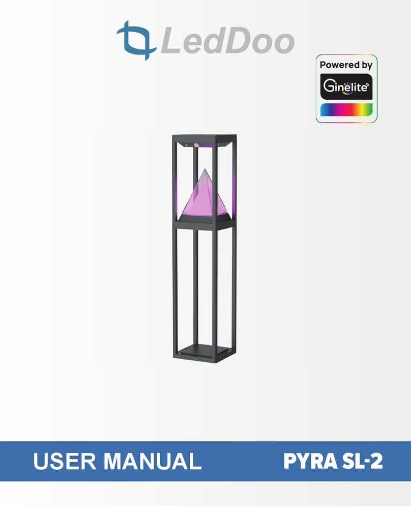 LEDDOO PYRA SL-2 User manual LEDDOO PYRA SL-2 User manual