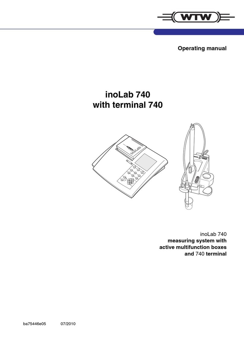 wtw inoLab 740 operating manual