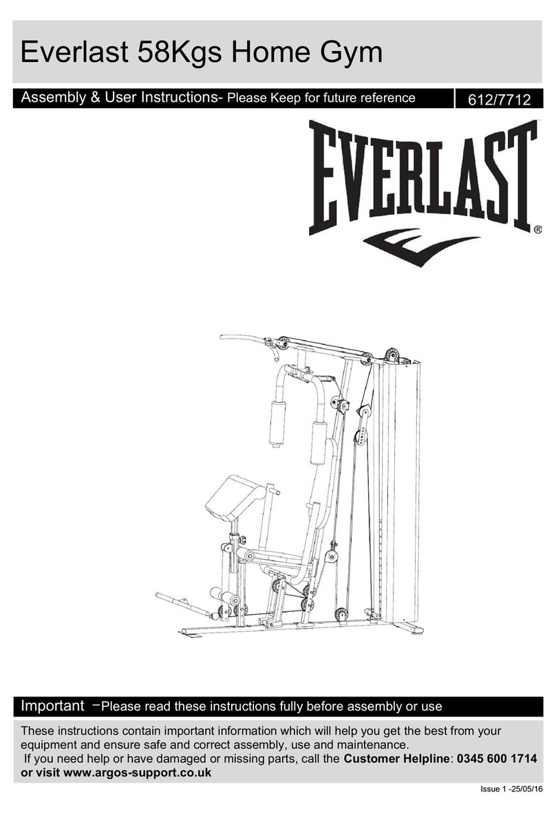Everlast 612/7712 Assembly & user instructions Everlast 612/7712 Assembly & user instructions
