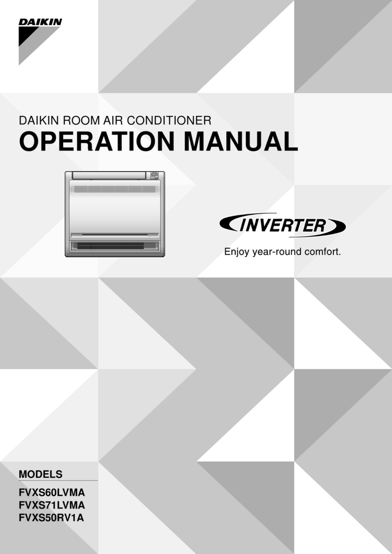 Daikin FVXS60LVMA User manual Daikin FVXS60LVMA User manual