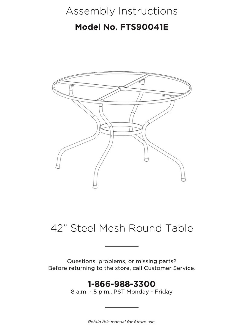 Royal garden FTS90041E Assembly instructions