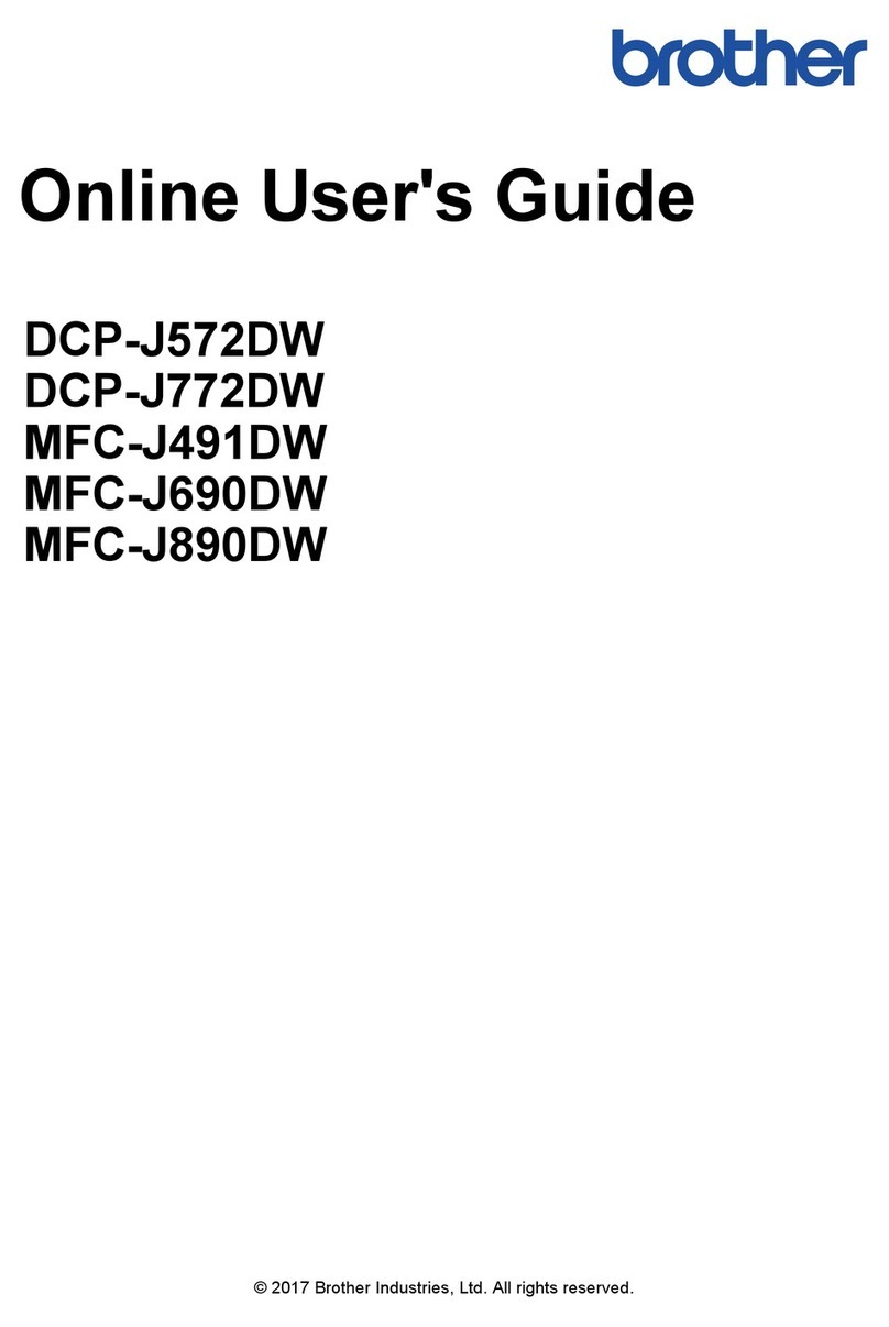 Brother DCP-J572DW Technical manual