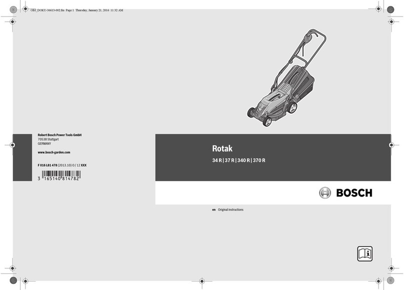 Bosch Rotak 34 R User manual