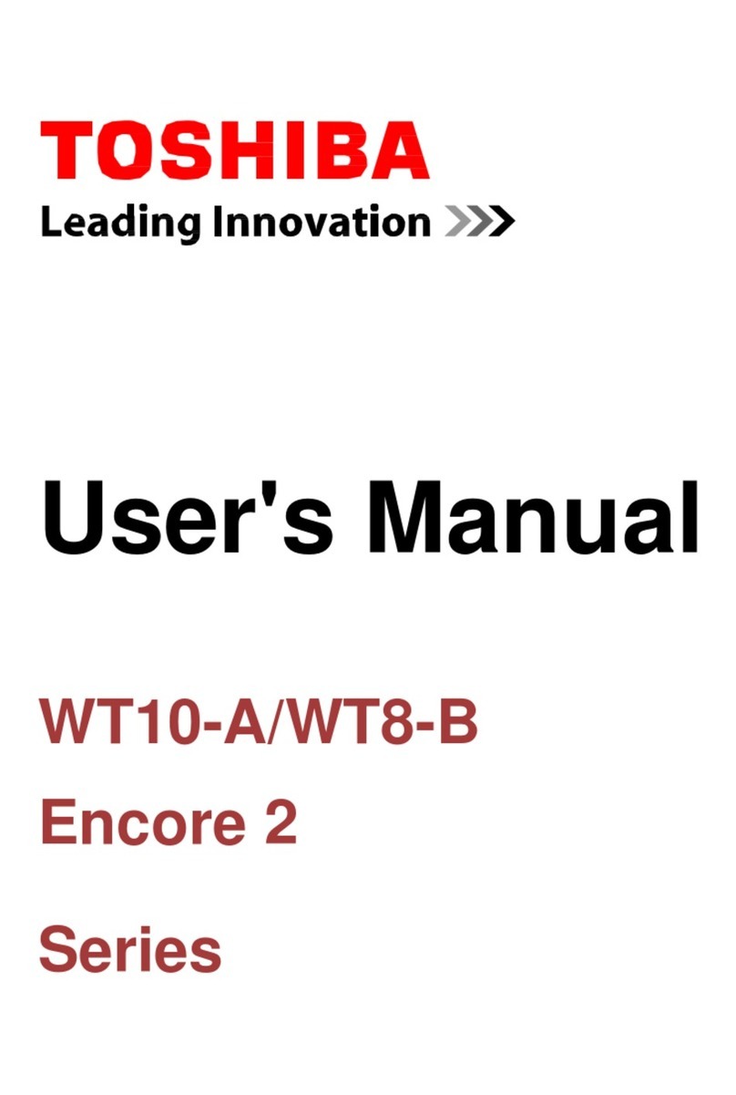 Toshiba WT10-A Series User manual